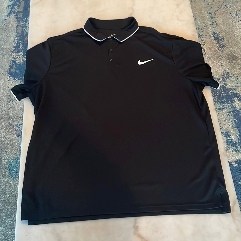 Nike Dri Fit Polo| Black| 2XL